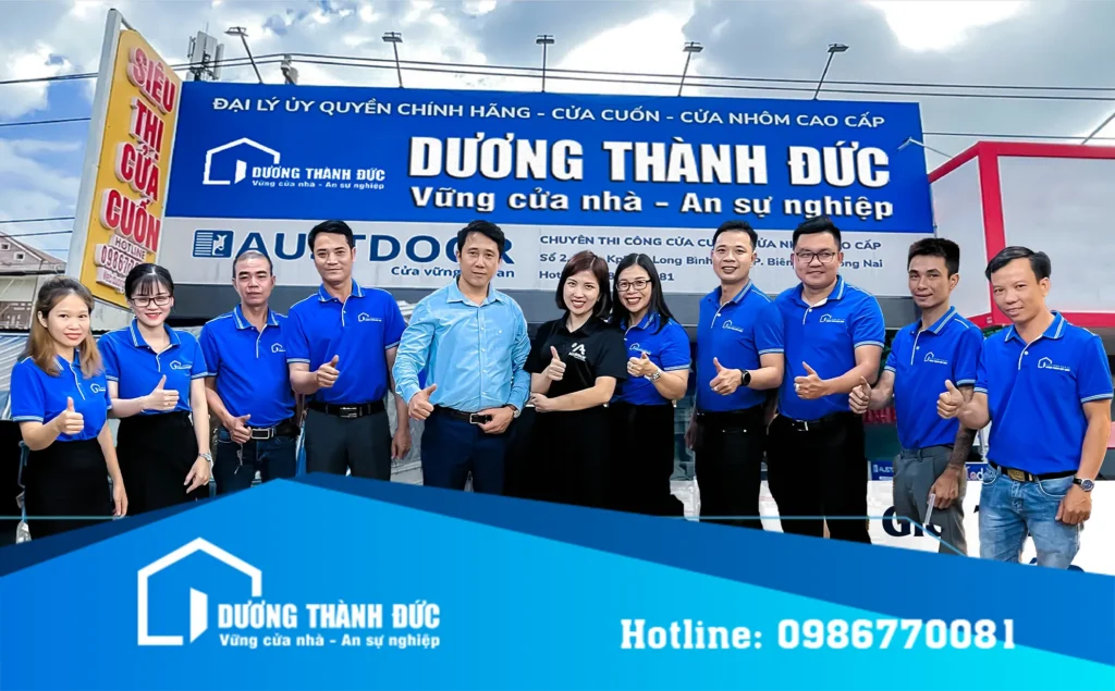 Cửa cuốn nhà xưởng Biên Hòa Đồng Nai Dương Thành Đức