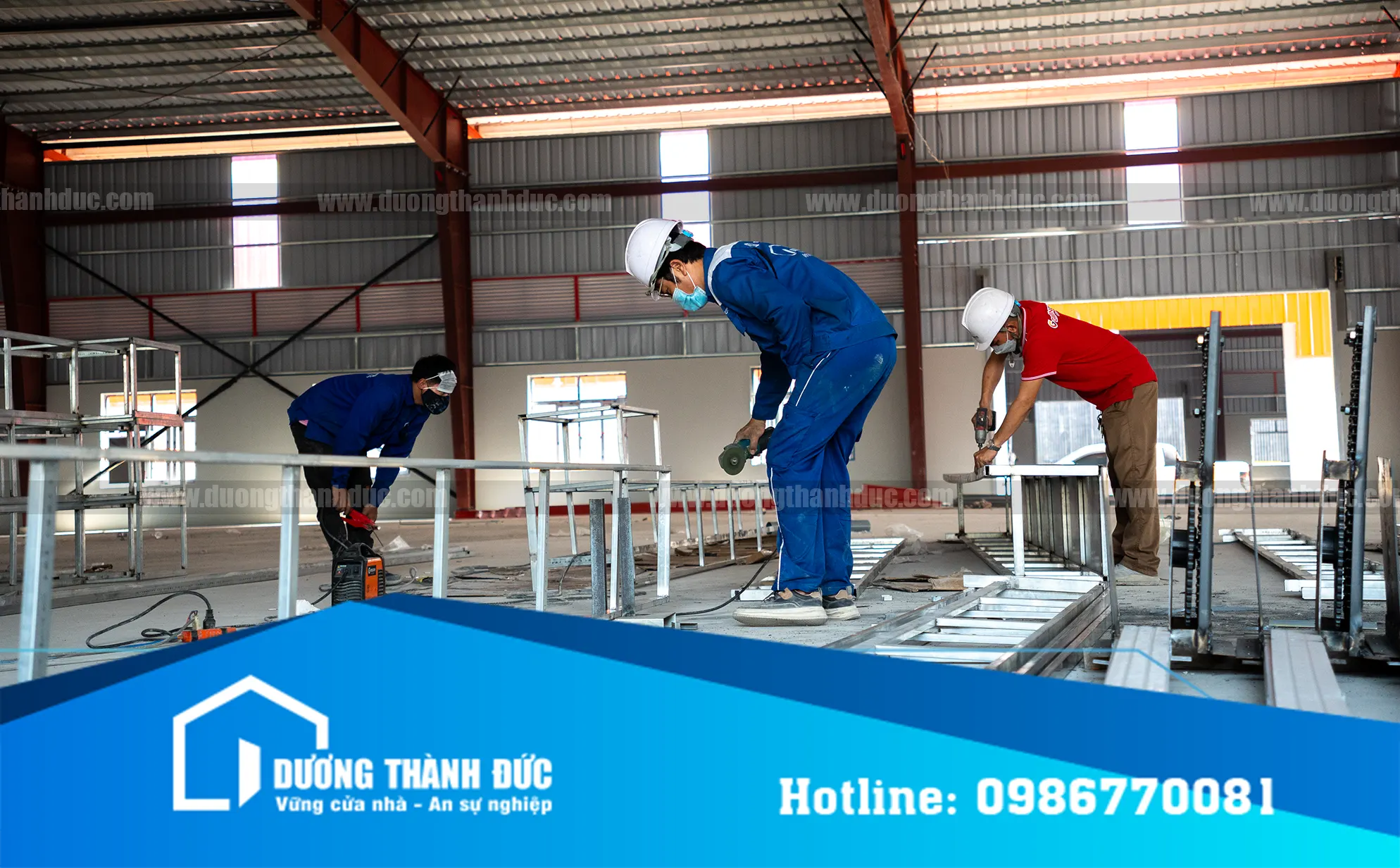 Cửa cuốn nhà xưởng Biên Hòa Đồng Nai Dương Thành Đức