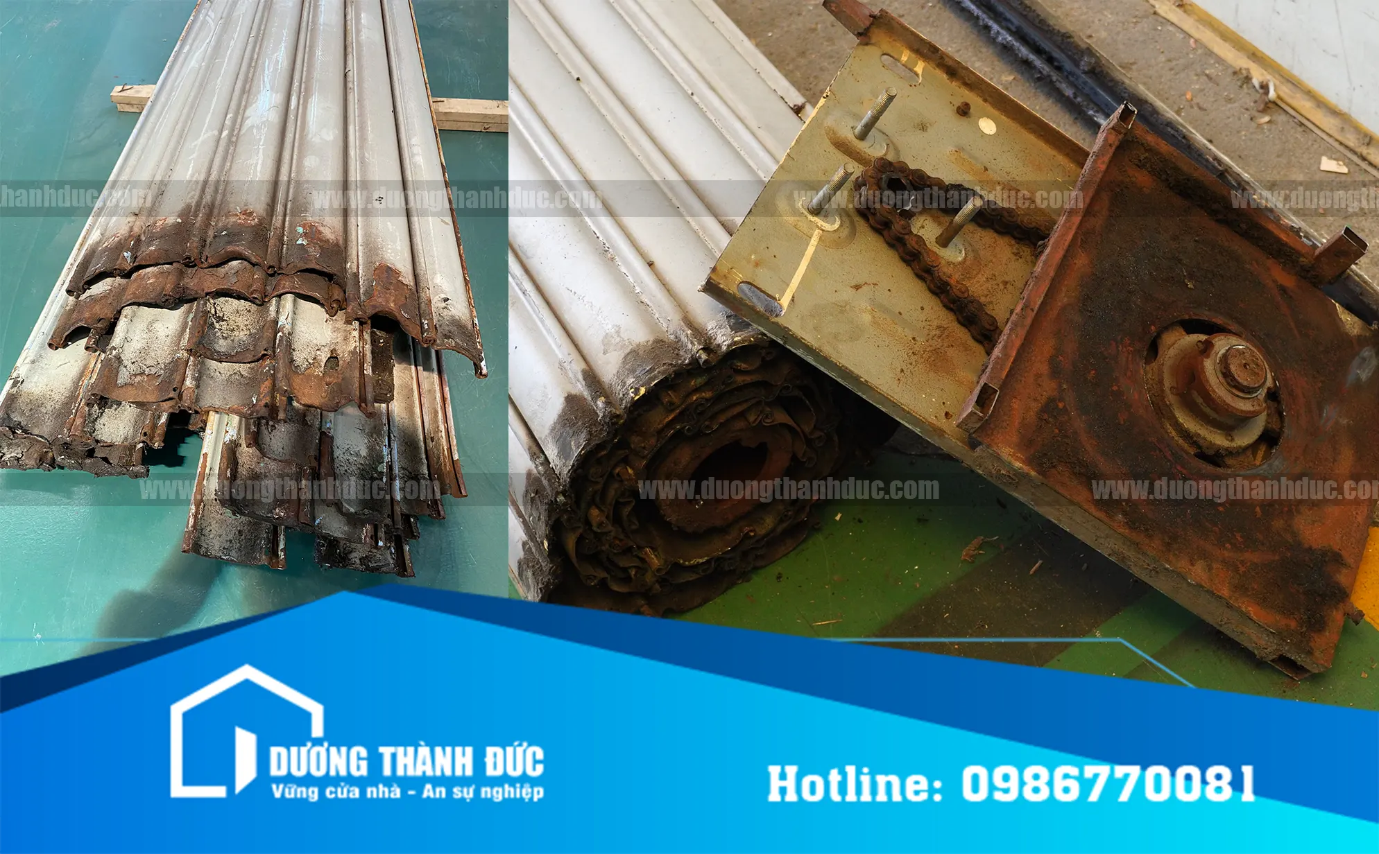 Cửa cuốn nhà xưởng Biên Hòa Đồng Nai Dương Thành Đức