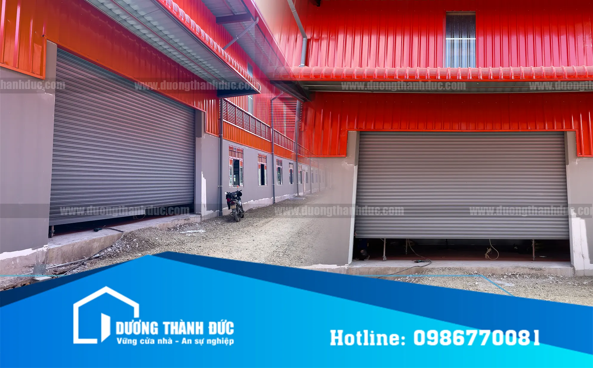 Cửa cuốn nhà xưởng Biên Hòa Đồng Nai Dương Thành Đức