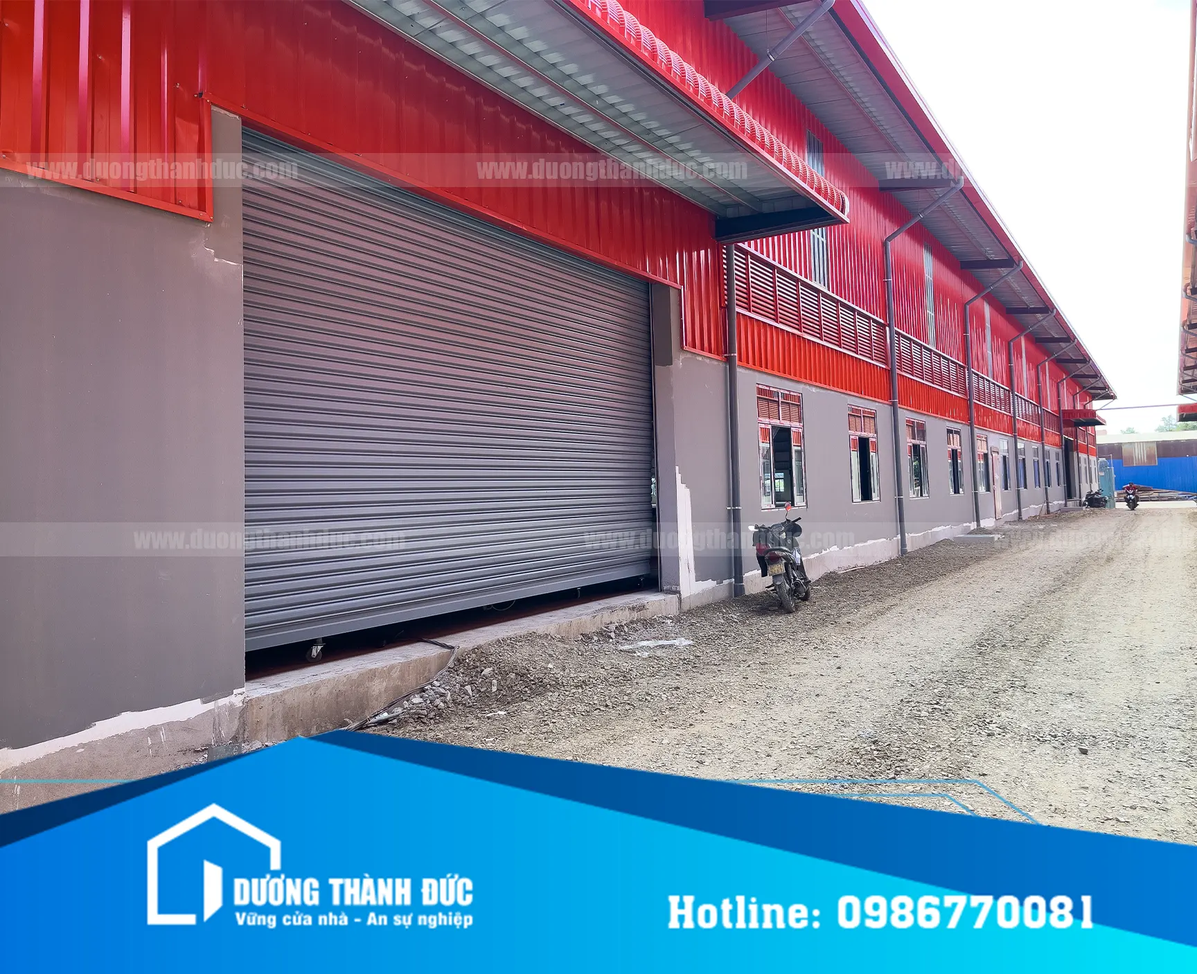 Cửa Cuốn Thép Công Nghiệp