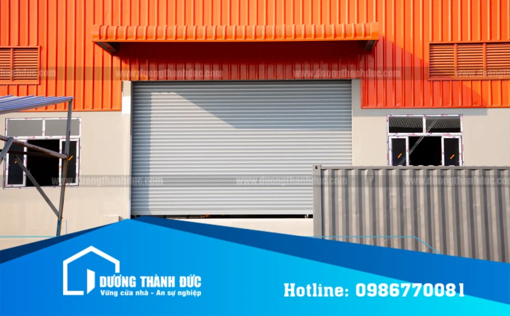 Cửa Cuốn Thép Công Nghiệp