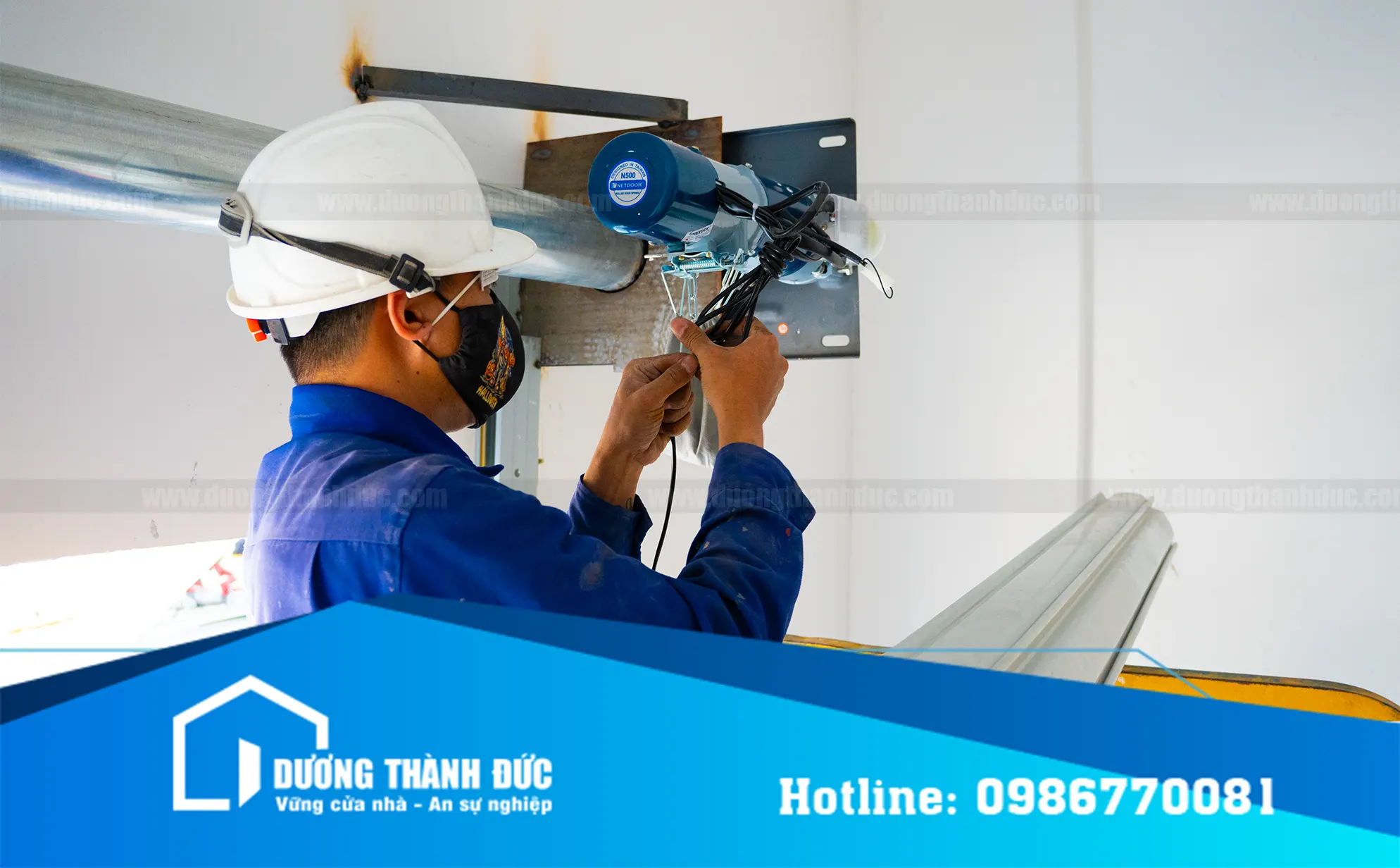 Hình ảnh thực tế ngoài công trình cửa Thép và Cửa cuốn chống cháy