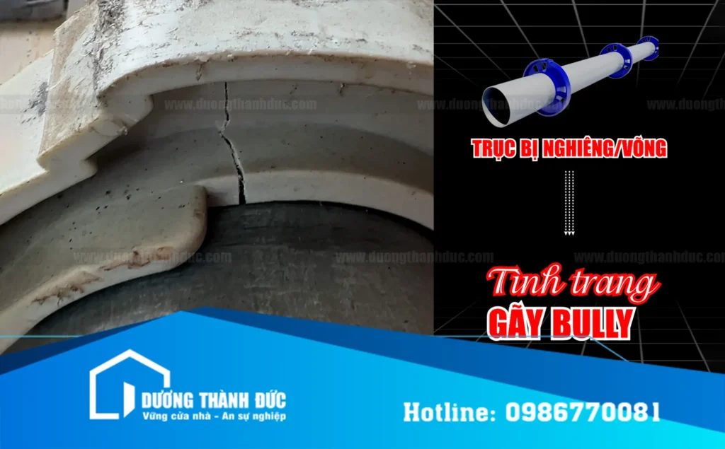 Hậu quả của việc căn chỉnh trục cửa cuốn nhà xưởng không chuẩn từ ban đầu